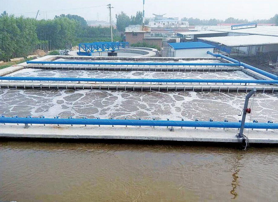 (圖:南輝水處理消泡劑在淀粉污水中應用)